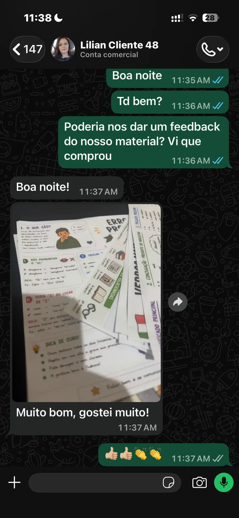 Depoimento Lilian