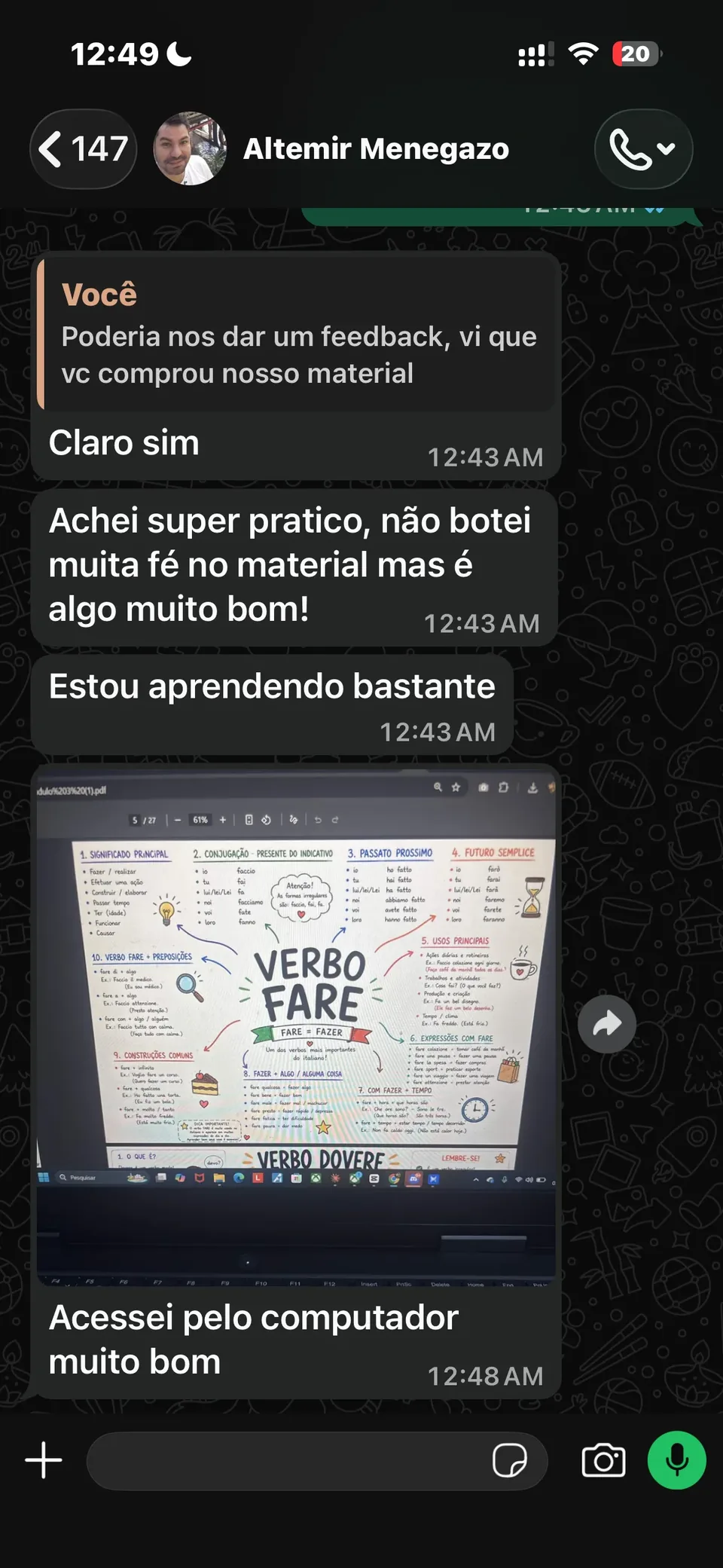 Depoimento Altemir